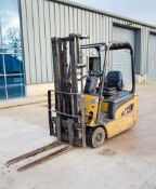 Caterpillar EP18NT 1.8 tonne battery electric fork lift truck S/N: ETB1321123 Recorded Hours: