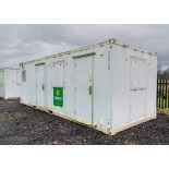 24ft x 9ft steel anti-vandal welfare site unit Comprising of: Canteen area, drying room, office,