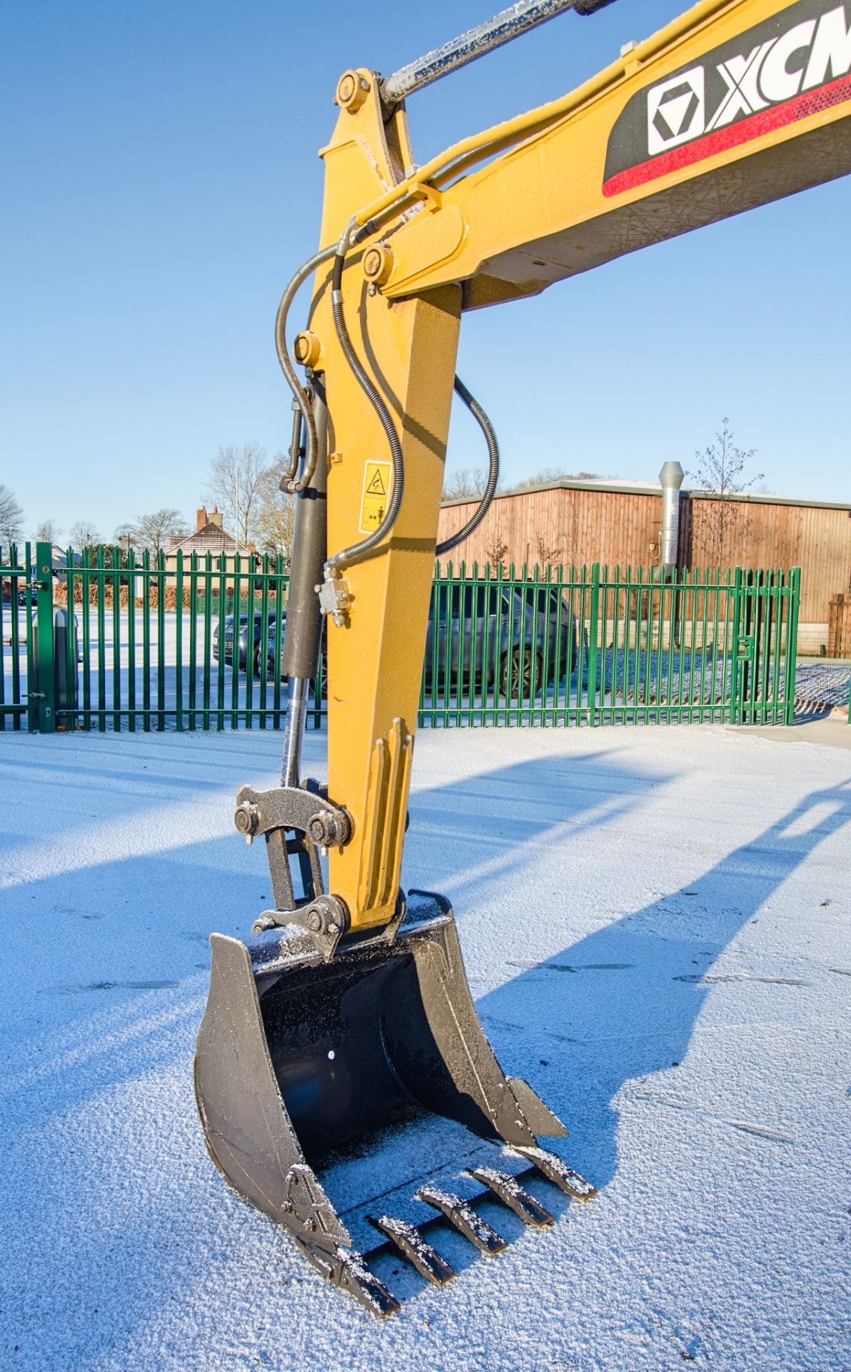 XCMG XE60GA 6 tonne steel tracked excavator Year: 2025 S/N: ESKA21827 Recorded Hours: 15 blade, - Image 14 of 28