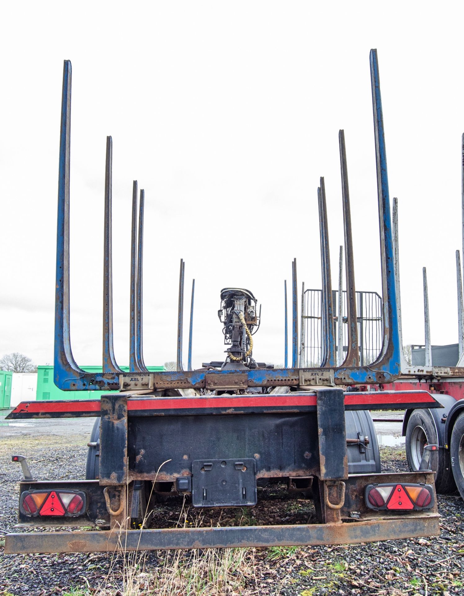 SDC 13 metre tri-axle skeletal log trailer Year: 2016 Reg/Ident: C419634 VIN: SDCK435300141646 MOT - Image 7 of 33