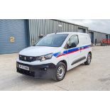Peugeot Partner Grip Blue HDi 1498cc diesel 5 speed manual panel van Registration Number: MK70 VWW