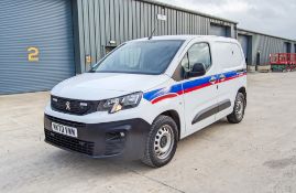 Peugeot Partner Grip Blue HDi 1498cc diesel 5 speed manual panel van Registration Number: MK70 VWW