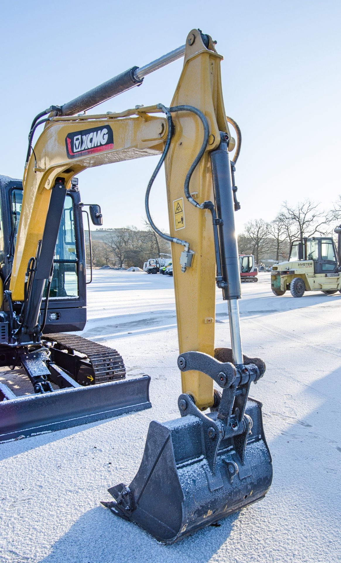 XCMG XE60GA 6 tonne steel tracked excavator Year: 2025 S/N: ESKA21827 Recorded Hours: 15 blade, - Image 15 of 28