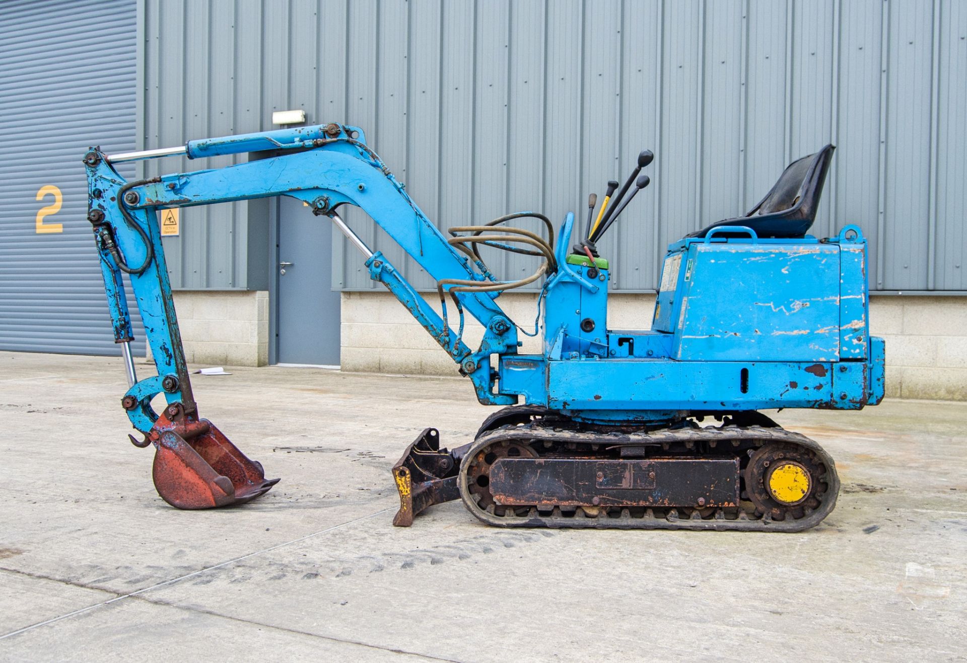 Hokuetsu Industries HM07SG 0.7 tonne rubber tracked micro excavator S/N: 848000078 Recorded Hours: - Image 7 of 24