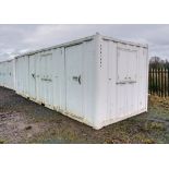 24ft x 9ft steel anti vandal welfare site unit Comprising of: anteen area, drying room, office,