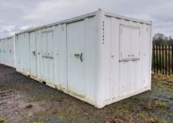 24ft x 9ft steel anti vandal welfare site unit Comprising of: anteen area, drying room, office,