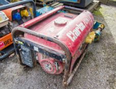 Clarke 110v 3 kva petrol driven generator A838686