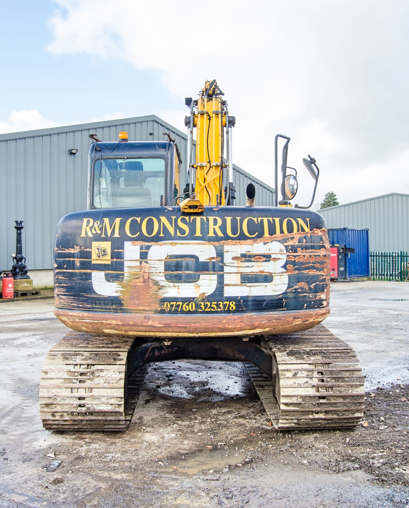 JCB JS130LC 13 tonne steel tracked excavator Year: 2011 S/N: 1535696 Recorded Hours: 10,728 piped, - Image 6 of 30