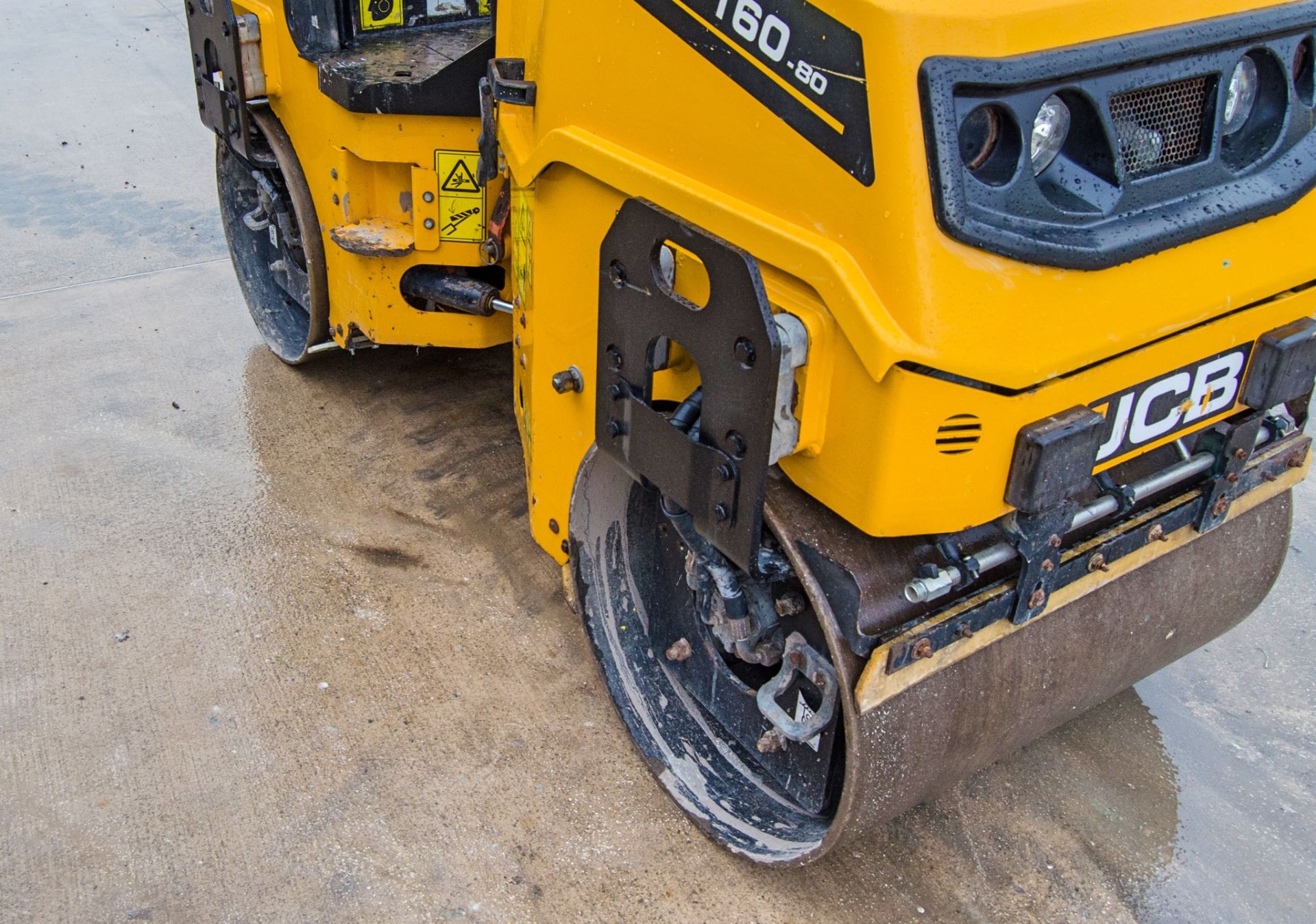 JCB CT160-80 double drum ride on roller Year: 2021 S/N: 3051389 Recorded Hours: 424 8180  c/w - Image 9 of 19