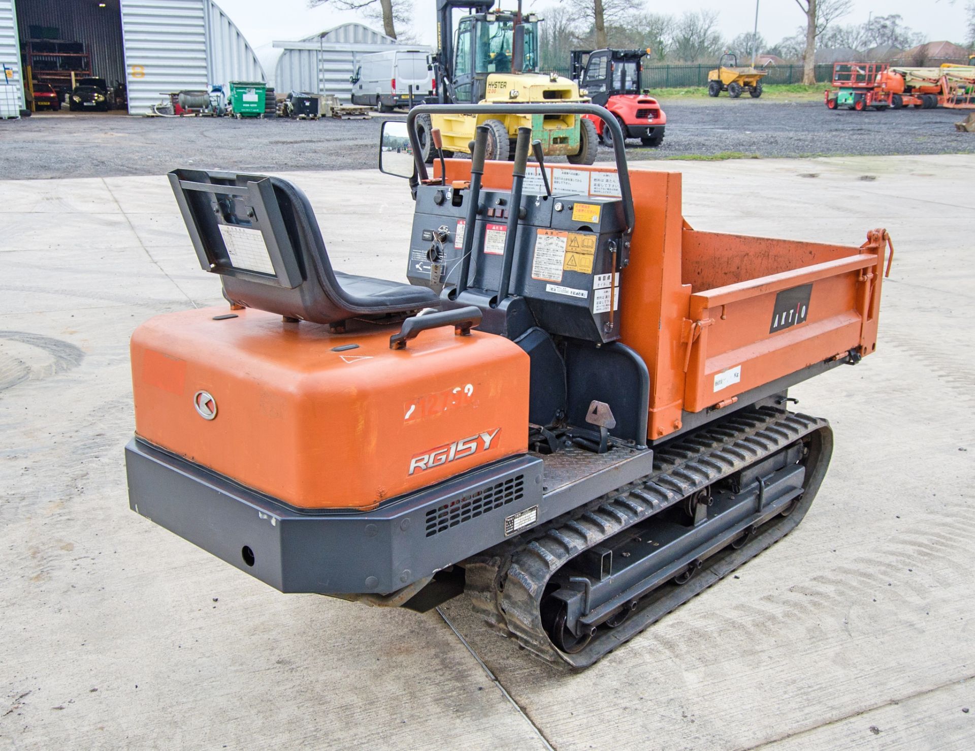 Kubota RG15-5 1.5 tonne rubber tracked dumper S/N: 4EL0756 Recorded Hours: 648 - Image 3 of 21