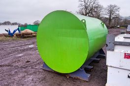 Fuel Proof 4500 litre static bunded fuel bowser c/w petrol driven pump, delivery hose & nozzle