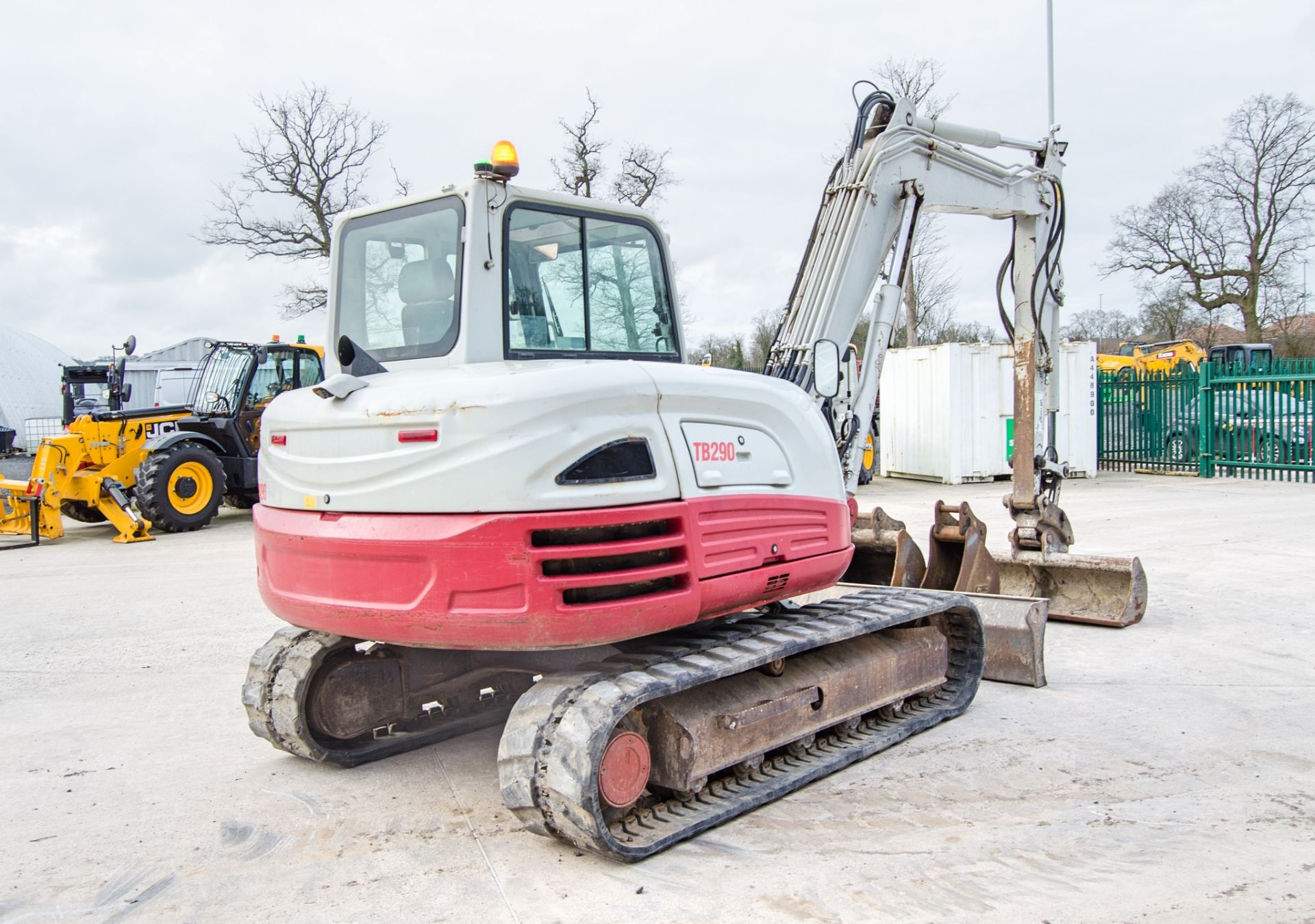 Takeuchi TB290 9 tonne rubber tracked excavator Year: 2018 S/N: 190200925 Recorded Hours: 7191 - Image 3 of 28
