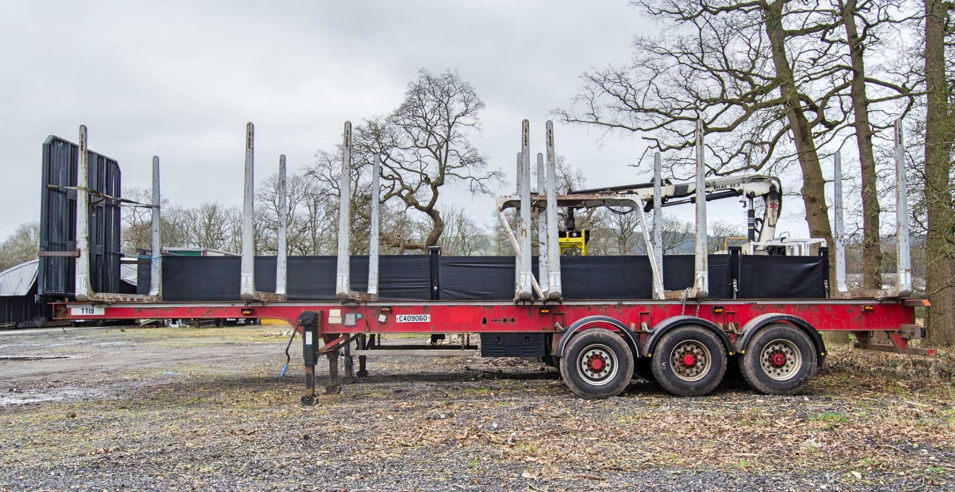 SDC 13.1 metre tri-axle skeletal log trailer Year: 2016 Reg/Ident No: C409060 VIN: SDCSK435300141648 - Image 7 of 17