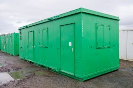 24ft x 9ft steel anti vandal welfare site unit Comprising of: Canteen area, drying room, office,