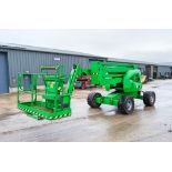 JLG 450 AJ diesel driven 4 wheel drive articulated boom access platform Year: 2014 S/N: E300002054