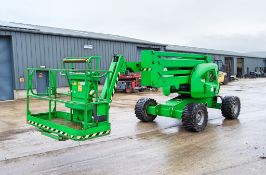 JLG 450 AJ diesel driven 4 wheel drive articulated boom access platform Year: 2014 S/N: E300002054