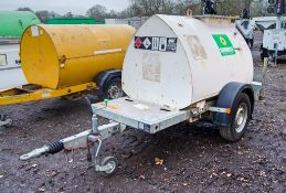Western Abbi 950 litre fast tow mobile buded fuel bowser c/w manual pump, delivery hose & nozzle
