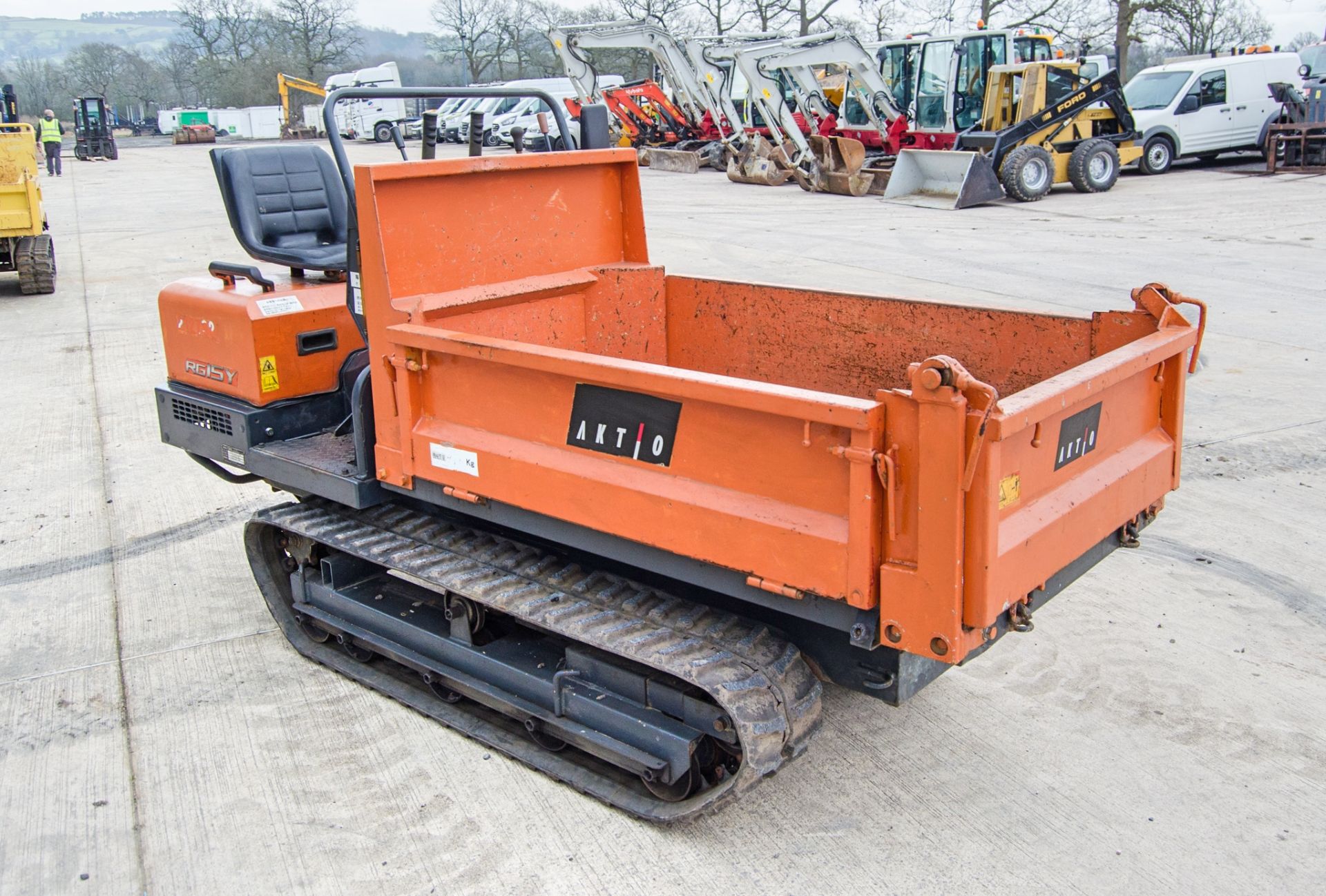 Kubota RG15-5 1.5 tonne rubber tracked dumper S/N: 4EL0756 Recorded Hours: 648 - Image 2 of 21
