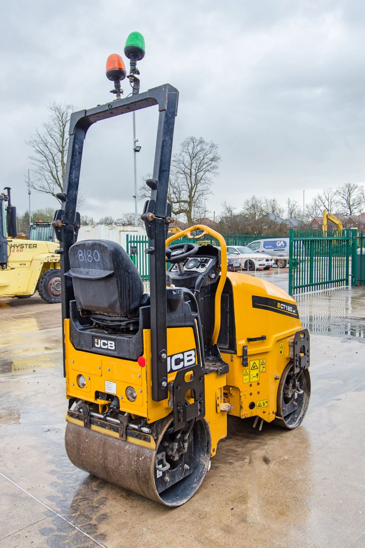 JCB CT160-80 double drum ride on roller Year: 2021 S/N: 3051389 Recorded Hours: 424 8180  c/w - Image 3 of 19