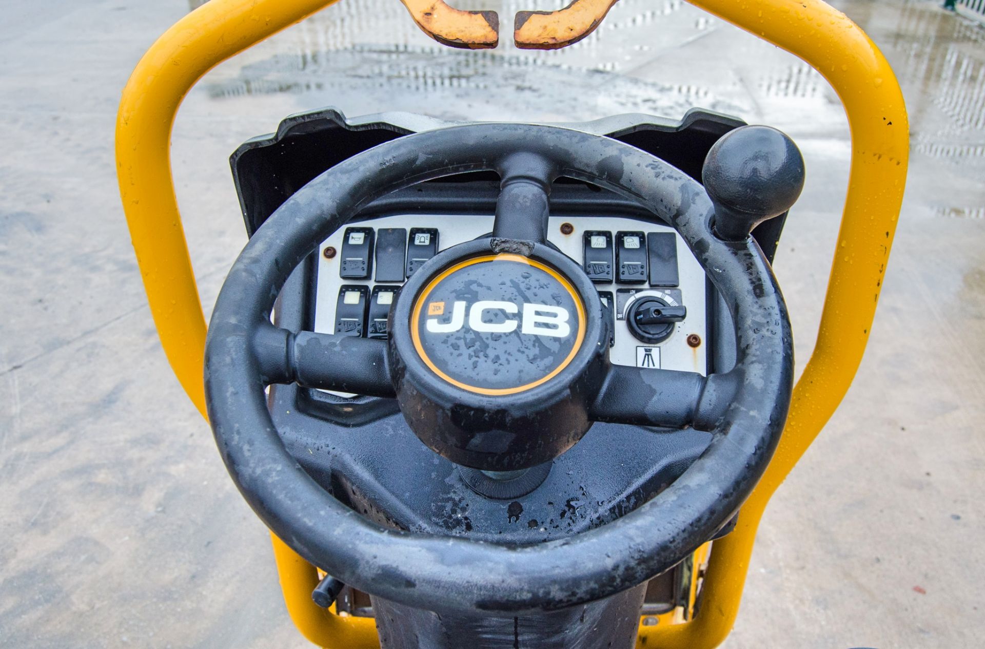 JCB CT160-80 double drum ride on roller Year: 2021 S/N: 3051389 Recorded Hours: 424 8180  c/w - Image 15 of 19