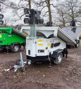 Trime X-Hybrid battery/solar 4-head LED fast tow mobile lighting tower Year: 2022 S/N: 560220453