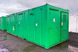 24ft x 9ft steel anti vandal welfare site unit Comprising of: Canteen area, drying room, office,