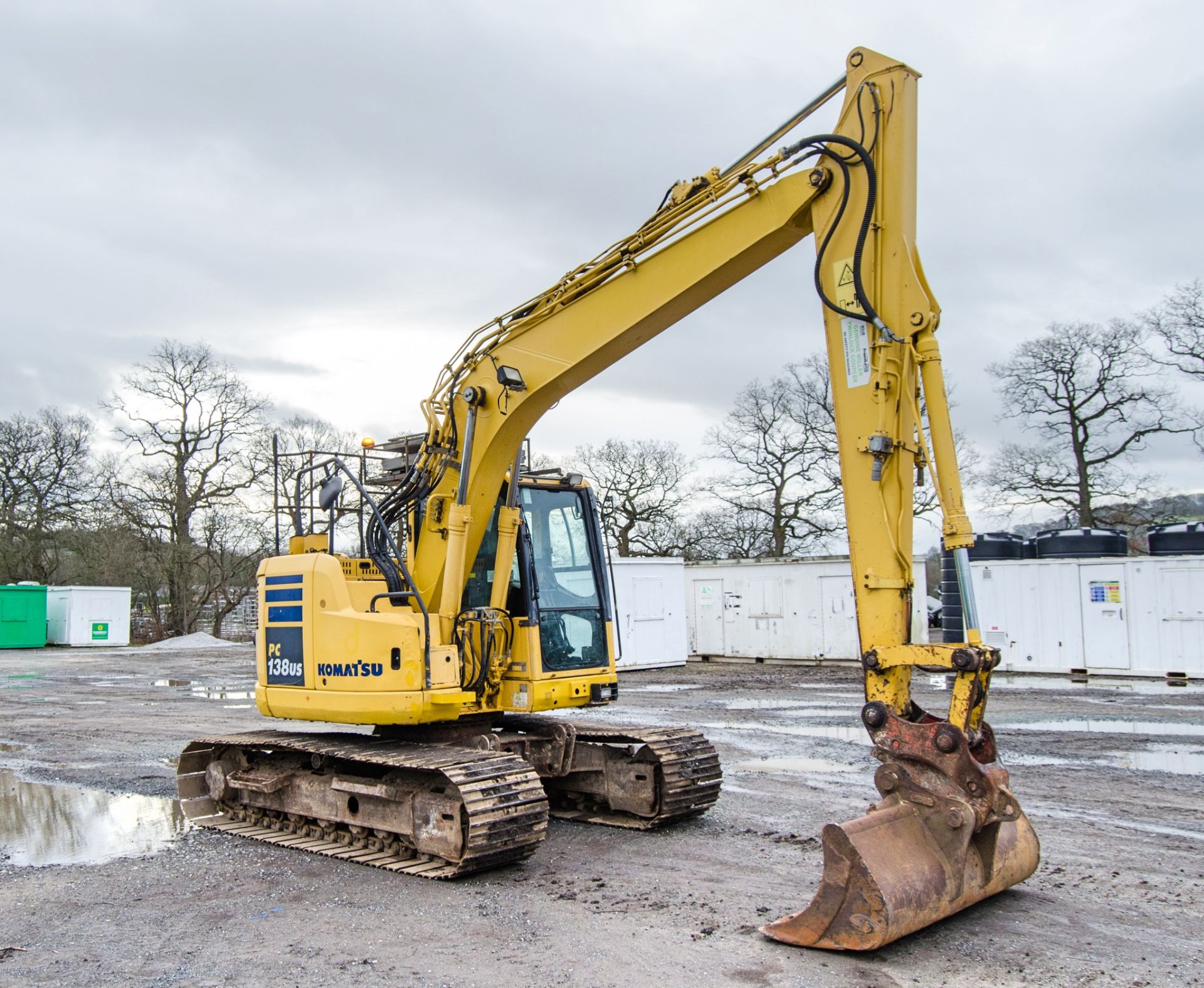 Komatsu PC138US-10 13 tonne steel tracked excavator Year: 2015 S/N: 43089 Recorded Hours: 6091 - Image 2 of 27