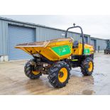 JCB 6 tonne swivel skip dumper Year: 2017 S/N: EHHRL2979 Recorded Hours: 1859 c/w V5 registration