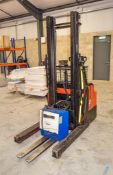 BT RWE 1200 1200kg battery electric walk behind fork lift truck Year: 2007 S/N: 6012361 c/w charger