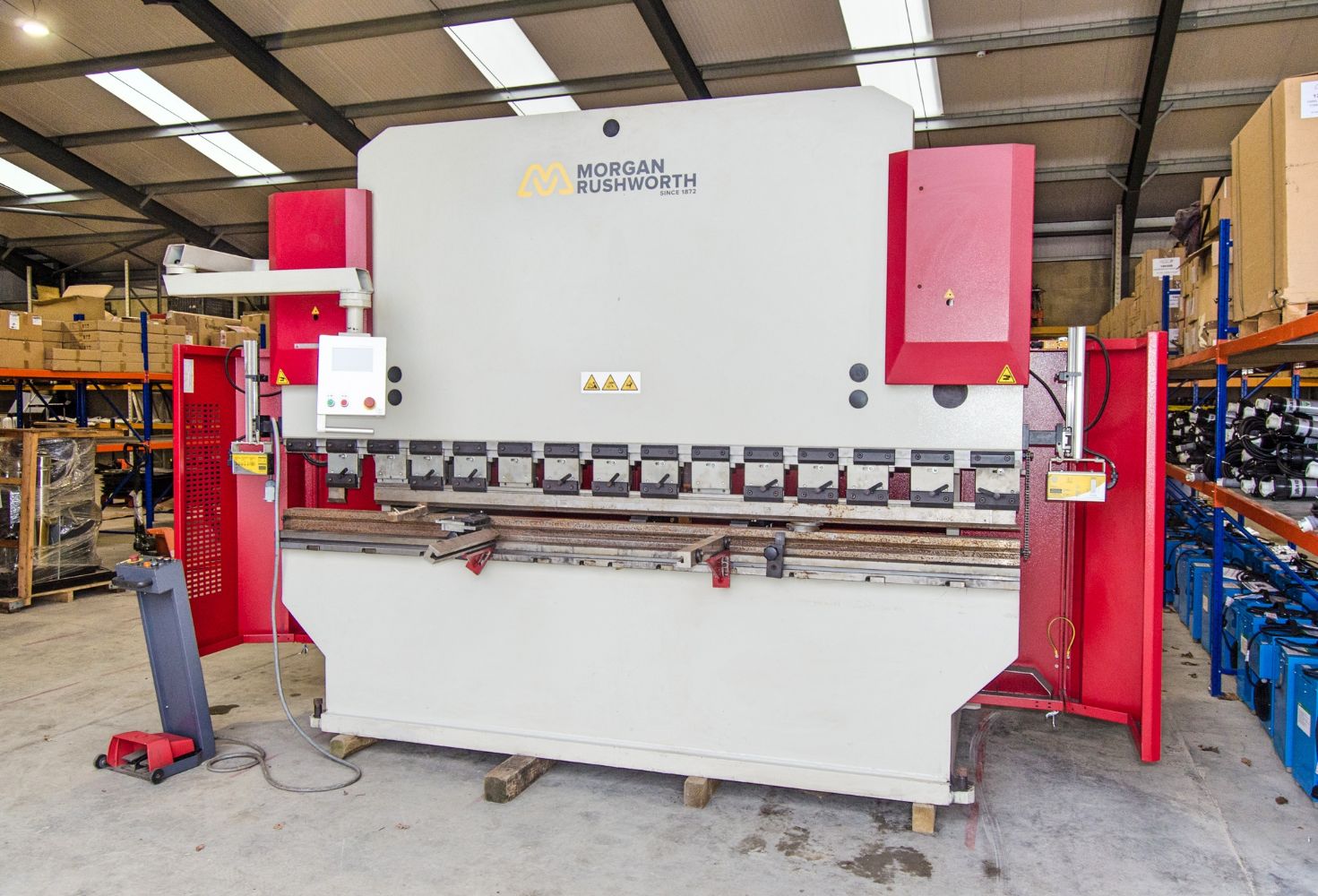 Morgan Rushworth Hydraulic Press Brake