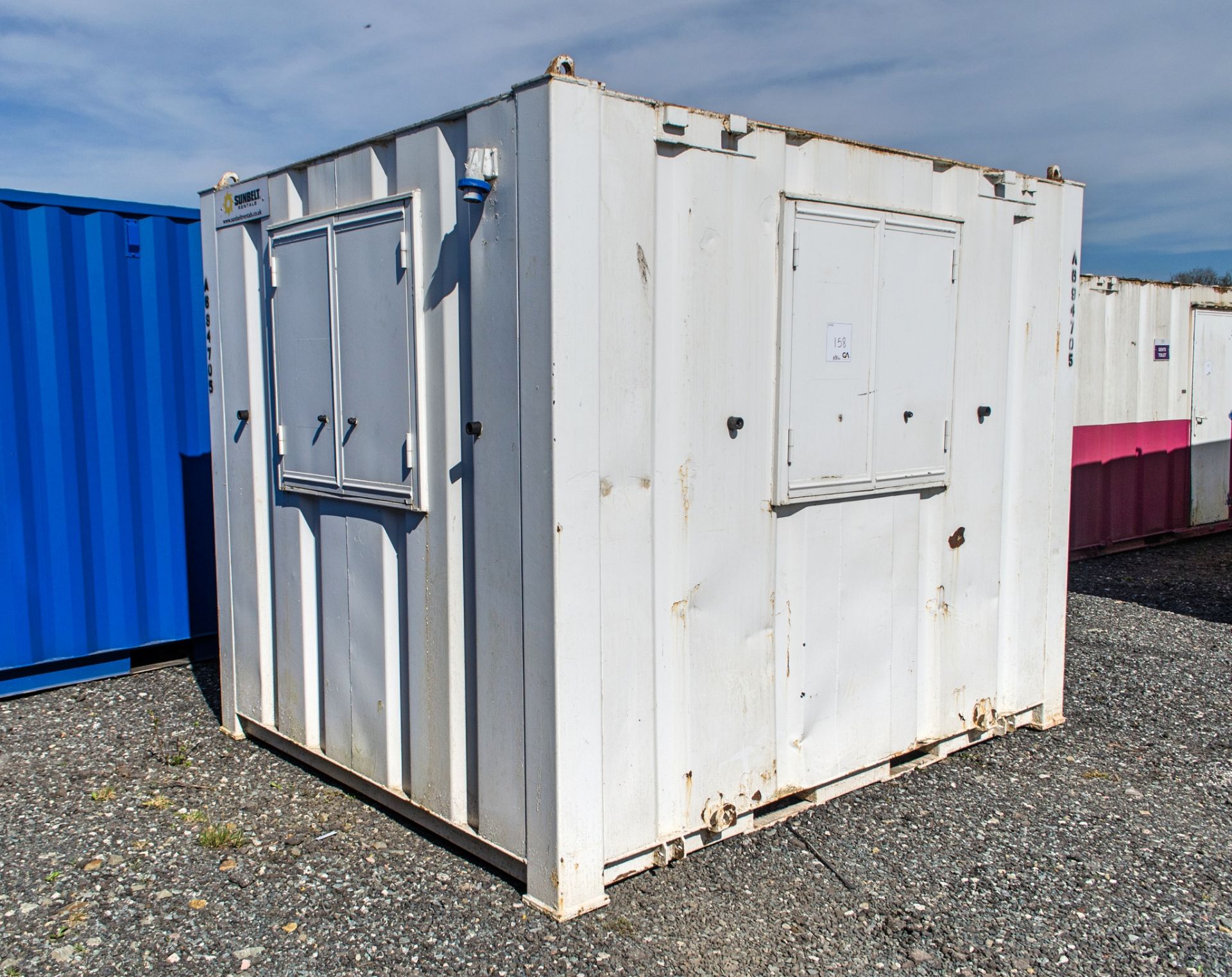 10ft x 8ft Site office.  A694705 c/w Key - Image 3 of 5