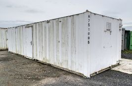 32 ft x 10 ft steel Shower+ toilet site unit Comprising of: Shower Room,  Gents toilet (4 -