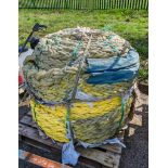 Pallet of heavy duty nylon mooring rope ** No VAT on hammer but VAT will be charged on buyer's