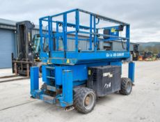 Genie GS3369RT diesel 4 wheel drive scissor lift access platform Year: 2015 S/N: GS6915-6884