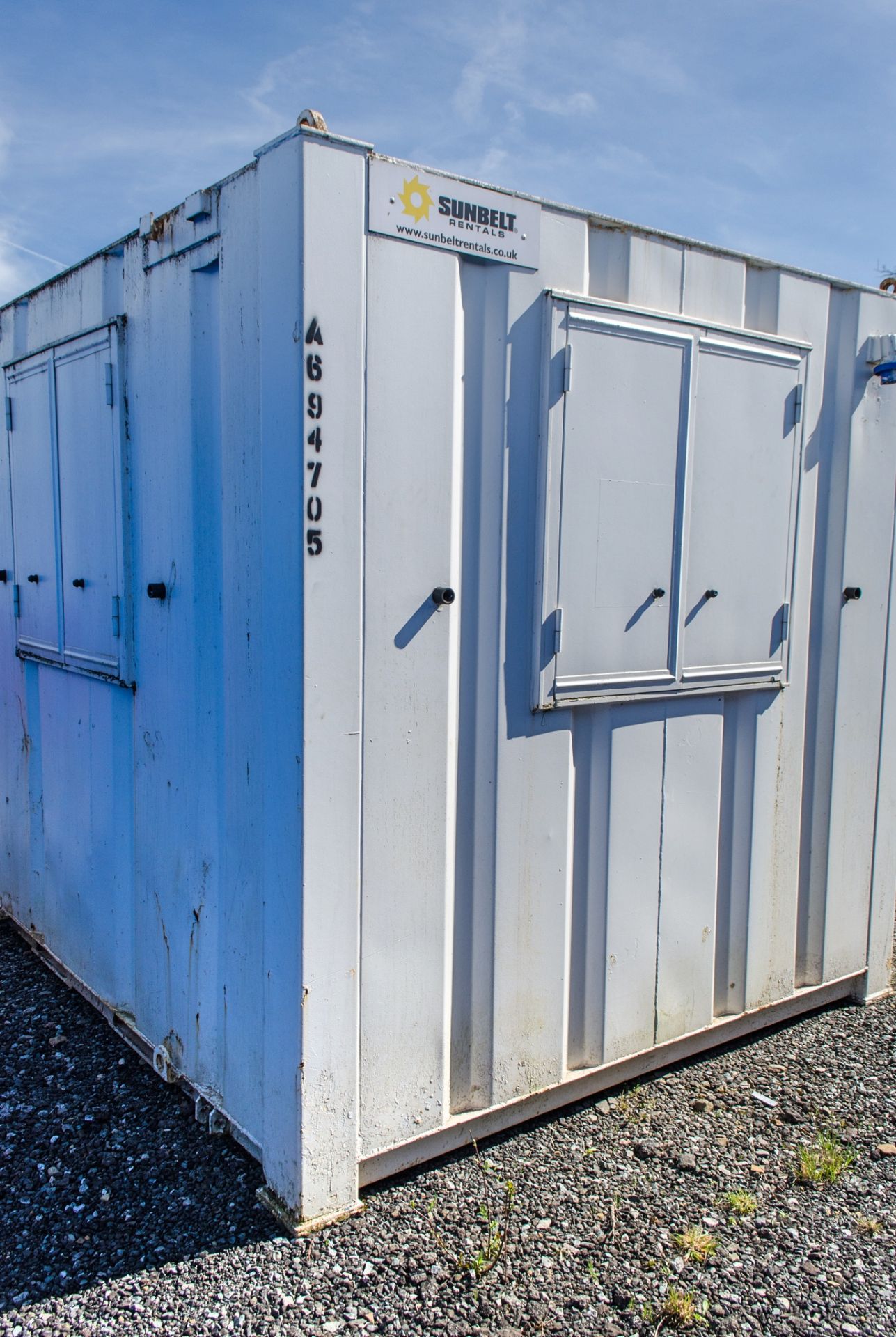 10ft x 8ft Site office.  A694705 c/w Key - Image 4 of 5
