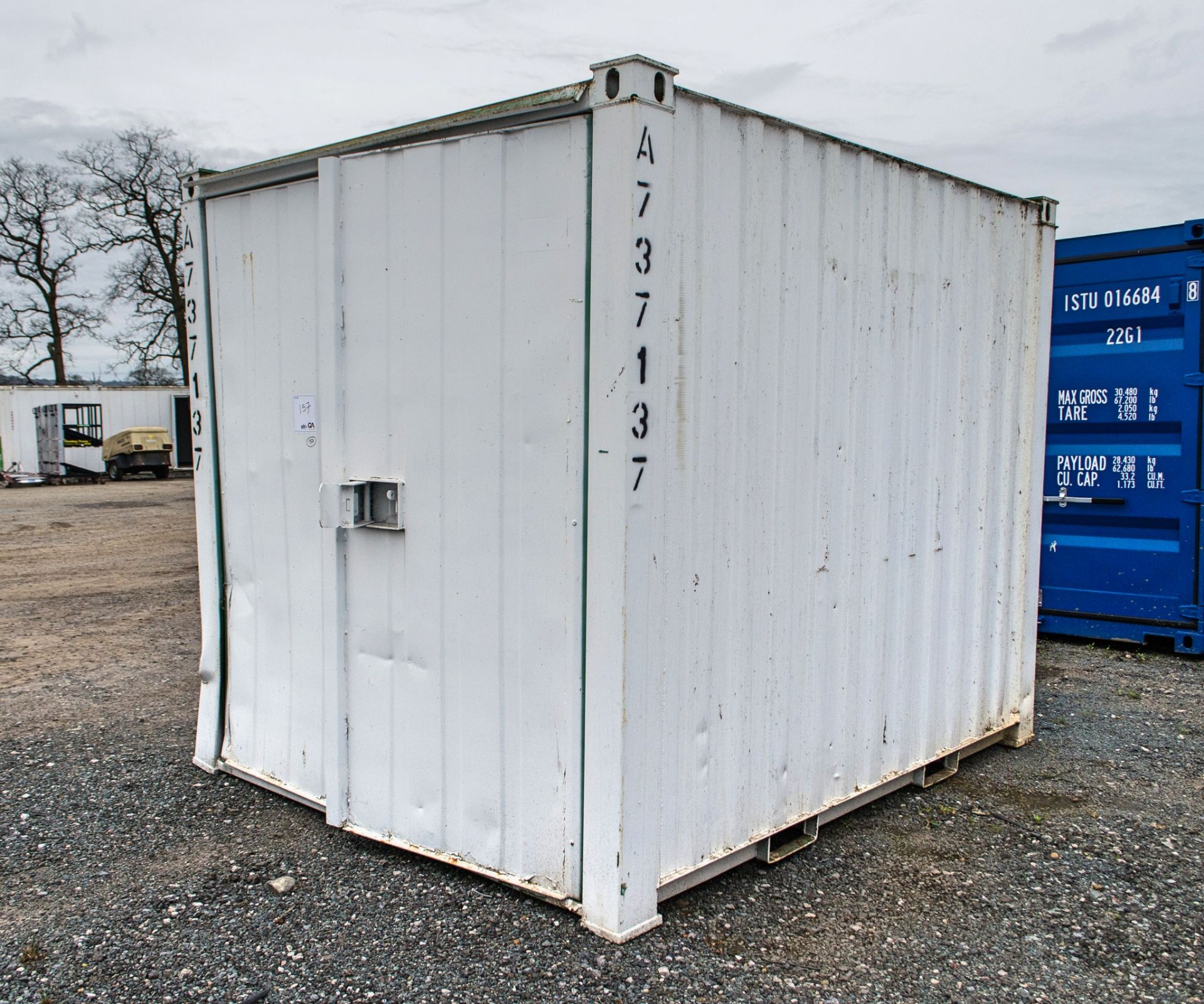 10ft x 8ft Steel Storage Container A737137