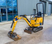 JCB 8008CT 0.8 tonne rubber tracked micro excavator Year: 2021 S/N: 3041954 Recorded Hours: 847