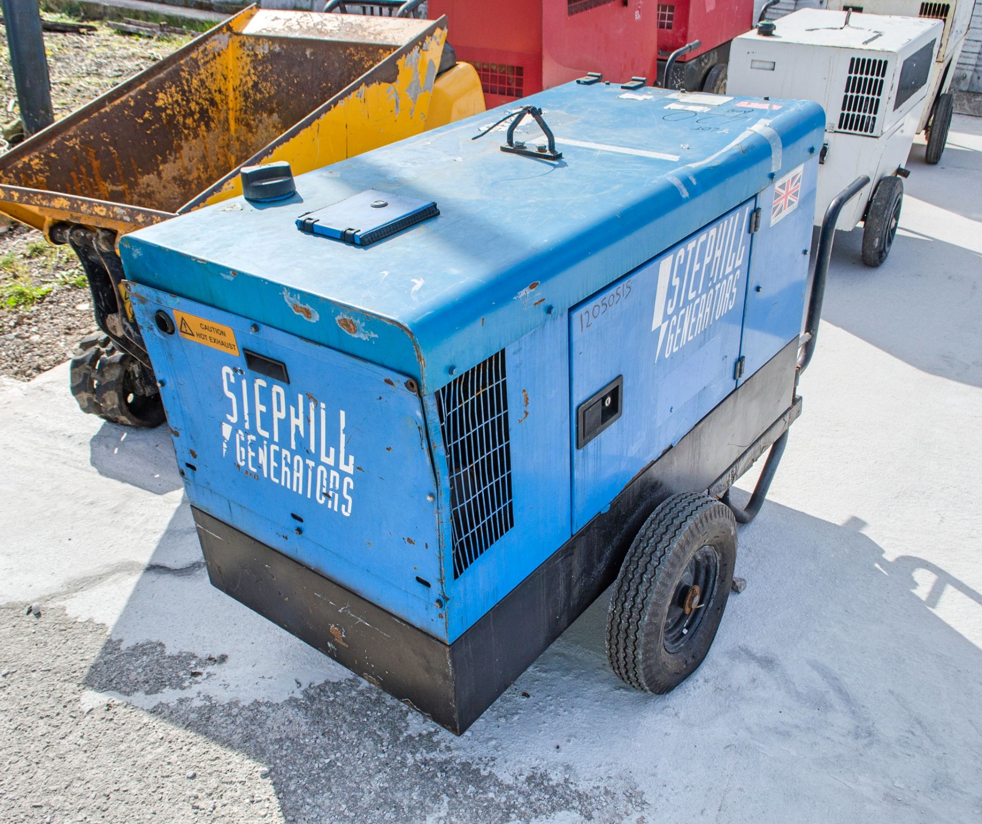 Stephill 10 kva diesel driven generator 12050515 - Image 2 of 6