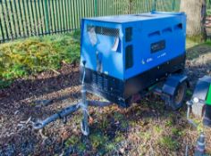 Genset MPM 15/4001-K 400 amp fast tow diesel driven welder/generator Year: 2018 Recorded hours: 1158