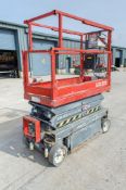 Skyjack SJIII 3219 battery electric scissor lift access platform Year: 2014 S/N: 22057105 HYP282