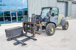 JCB 524-50 5 metre telescopic handler (Ex MOD) Year: 2007 S/N: 71417416 Recorded Hours: 1590 c/w