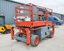 Skyjack SJ6826RT diesel driven 4 wheel drive rough terrain scissor lift access platform Year: 2014