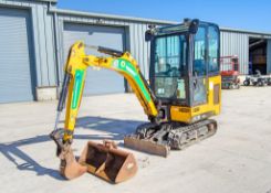 JCB 16C-1 1.6 tonne rubber tracked mini excavator Year: 2021 S/N: 3029781 Recorded Hours: 130 blade,