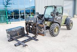 JCB 524-50 5 metre telescopic handler (Ex MOD) Year: 2007 S/N: 71417486 Recorded Hours: 1177 c/w