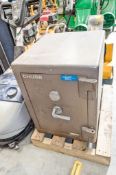 Chubb key locking safe c/w key (in office)
