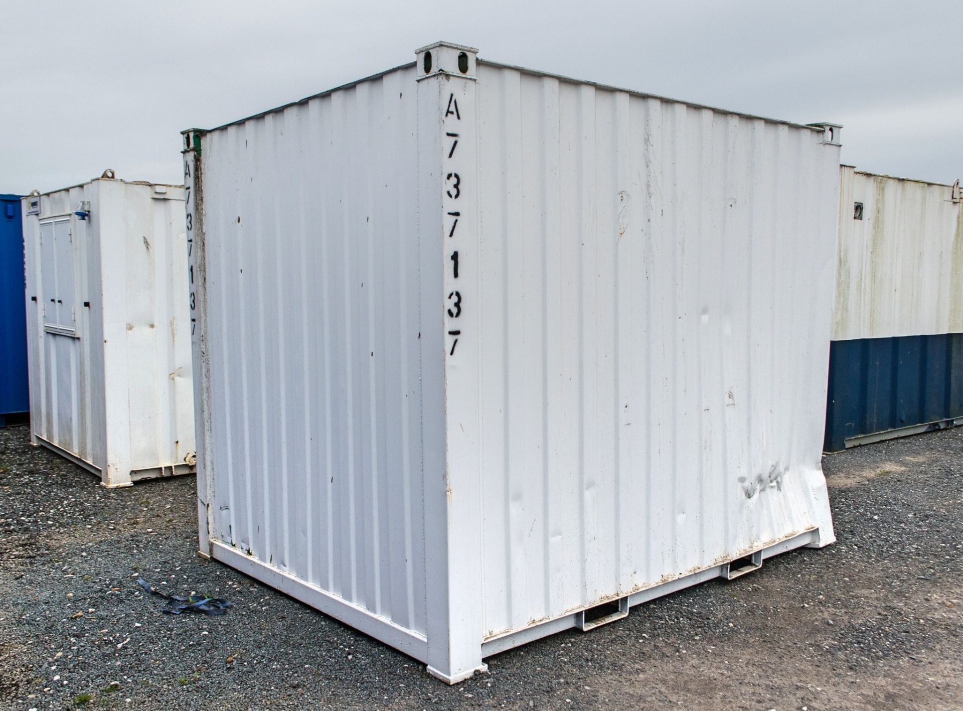 10ft x 8ft Steel Storage Container A737137 - Image 3 of 5