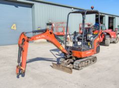 Kubota KX015-4 1.5 tonne rubber tracked excavator Year: 2018 S/N: 62591 Recorded Hours: 2601 blade &