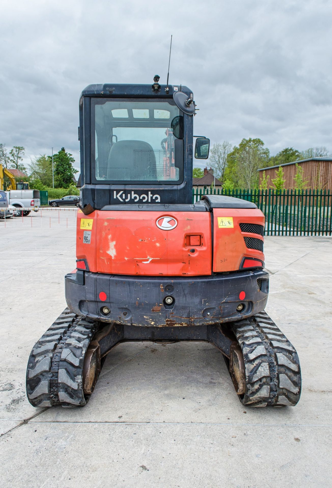 Kubota U48-4 4.8 tonne rubber tracked excavator Year: 2014 S/N: H51912 Recorded Hours: 4781 c/w - Image 6 of 25