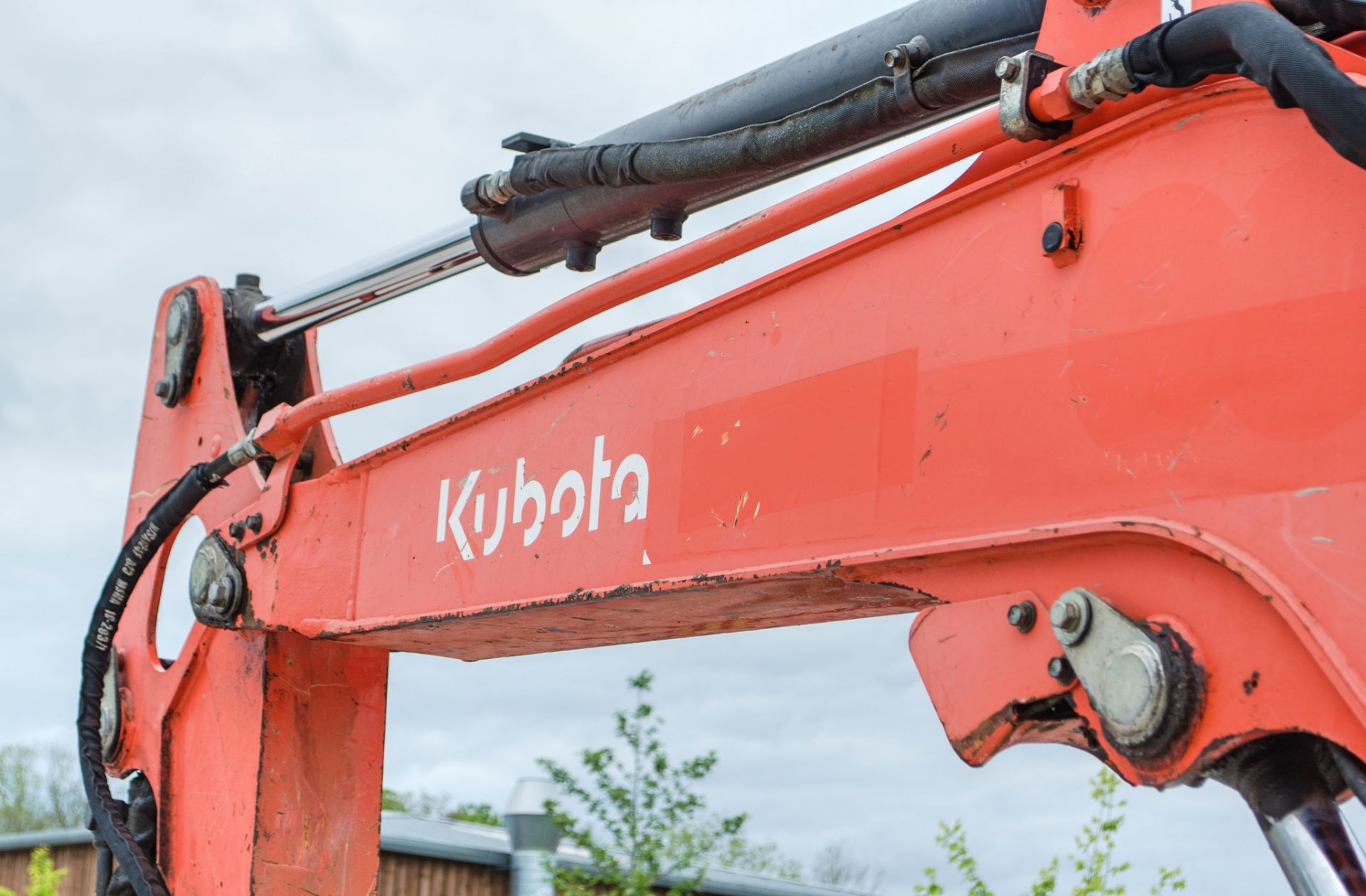 Kubota U48-4 4.8 tonne rubber tracked excavator Year: 2014 S/N: H51912 Recorded Hours: 4781 c/w - Image 16 of 25