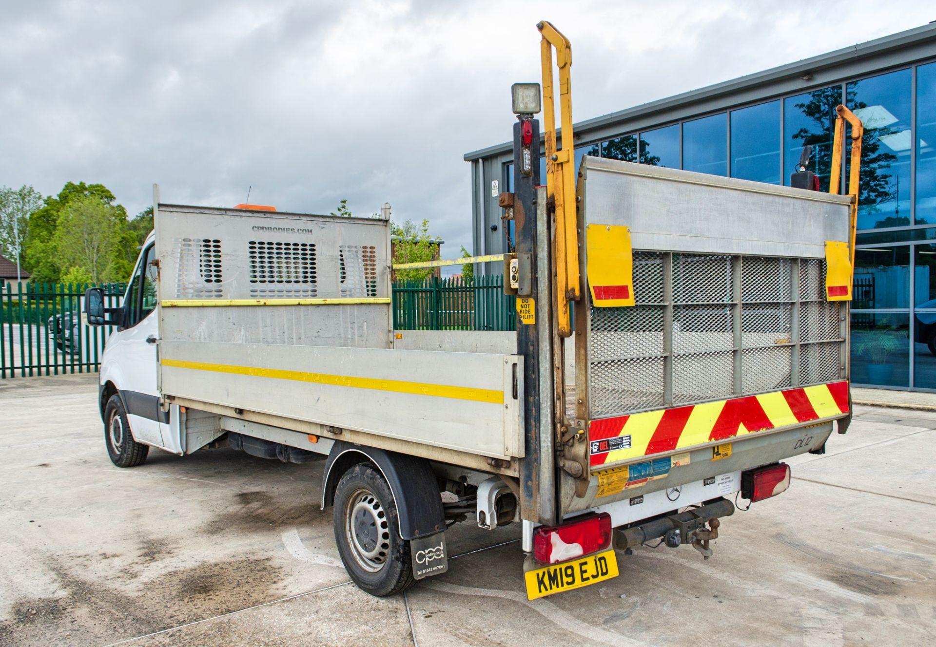 Mercedes Benz Sprinter 314 CDi 2143cc diesel 6 speed manual dropside lorry Registration Number: KM19 - Image 4 of 30
